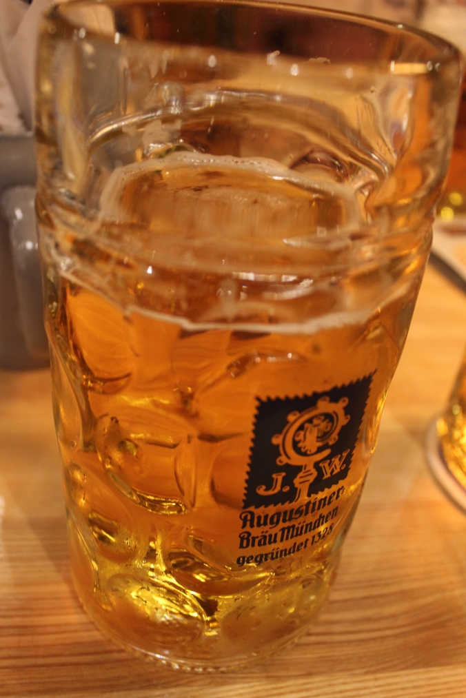 The infamous Oktoberfest 1L beer