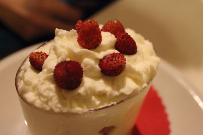 Berries with Chantilly cream